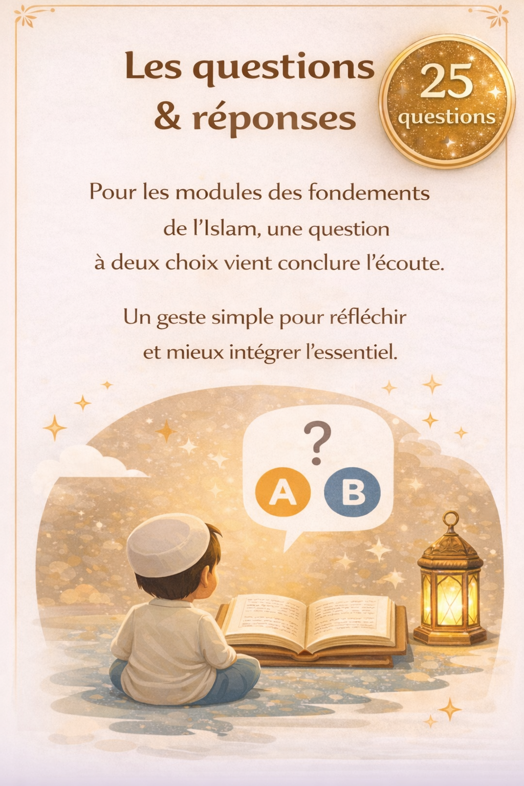 Les questions et réponses
